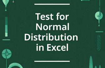 featured image - how to test for normal distribution in excel