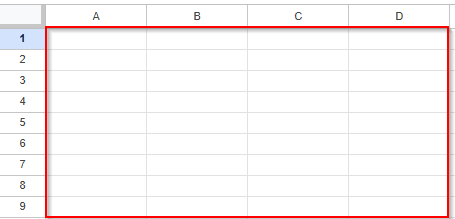 gridlines in google sheet overview image