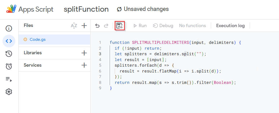 Automatically Split Cells by Multiple Delimiters with Apps Script in Google Sheets