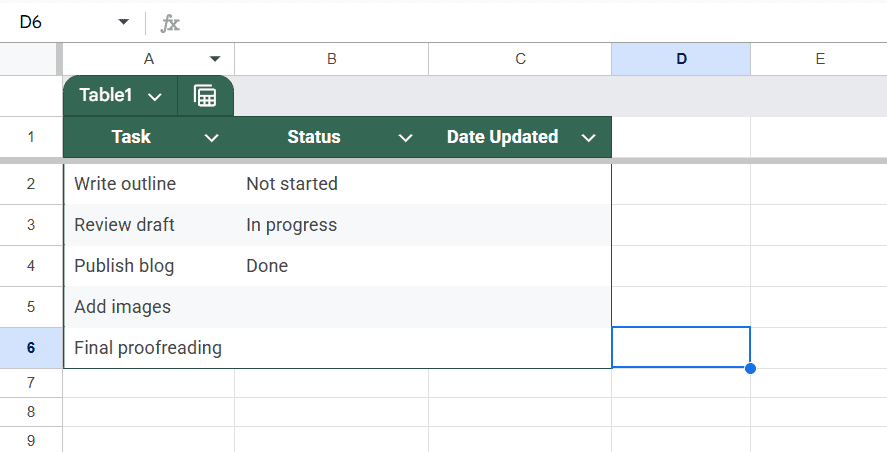 Use Apps Script to Autofill Date on Any Edit in a Specific Column