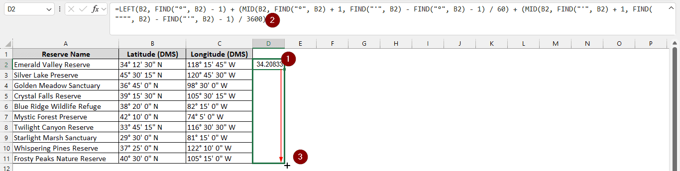 Using LEFT-FIND-MID Functions