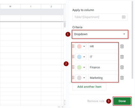 How to Create a Dependent Drop-Down List in Google Sheets - Excel Insider