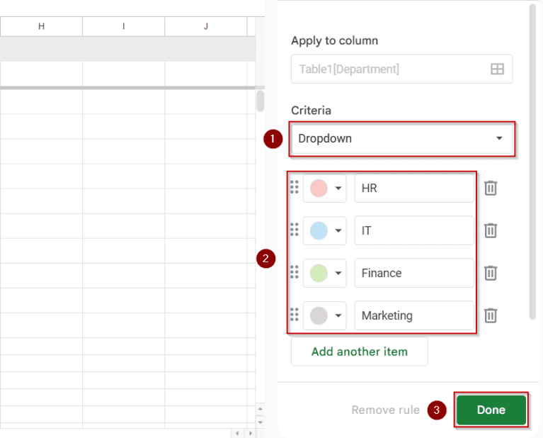 How to Create a Dependent Drop-Down List in Google Sheets - Excel Insider