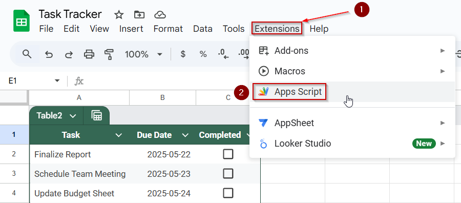 Automate Checkbox-Based Formatting with Apps Script