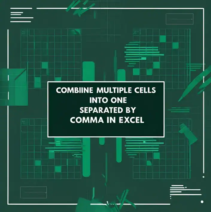 Combine Multiple Cells into One Separated by Comma in Excel - Excel Insider