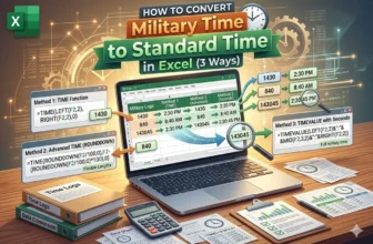 featured image - convert military time to standard time in excel
