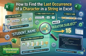 featured image - excel find last occurrence of character in string