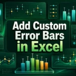 featured image - how to add custom error bars in excel