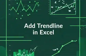 featured image - how to add trendline in excel
