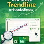 featured image - how to add trendline in google sheets