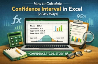 featured image - how to calculate confidence interval in excel
