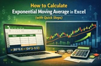 featured image - how to calculate exponential moving average in excel