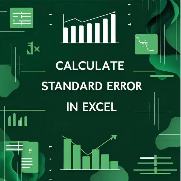 How to Calculate Standard Error in Excel (with Error Bars) - Excel Insider