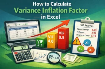 featured image - how to calculate variance inflation factor in excel