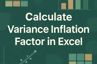 featured image - how to calculate variance inflation factor in excel