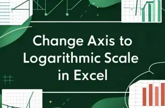 featured image - how to change axis to logarithmic scale in excel