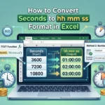 featured image - how to convert seconds to hh mm ss in excel