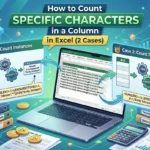 featured image - how to count specific characters in a column in excel