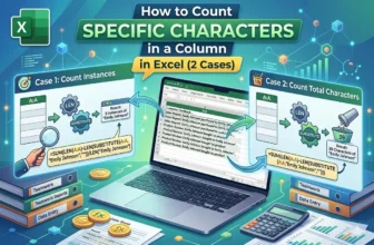 featured image - how to count specific characters in a column in excel
