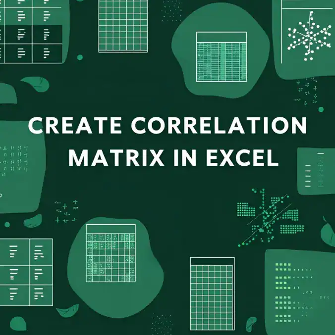 How to Make a Correlation Matrix in Excel (2 Simple Ways) - Excel Insider
