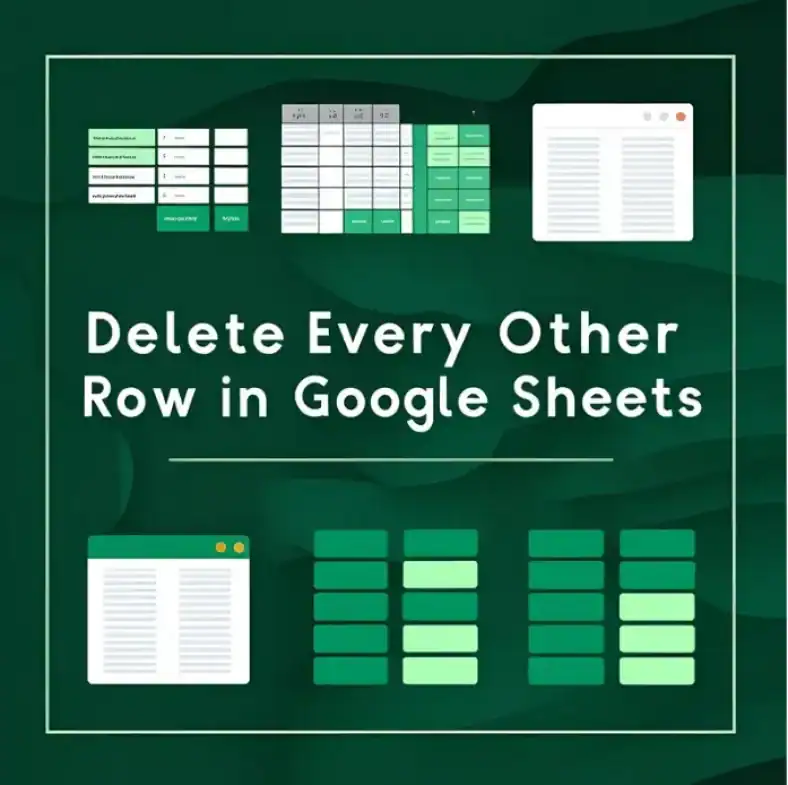 featured image - how to delete every other row in google sheets