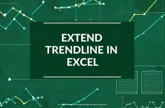 featured image - how to extend trendline in excel