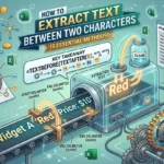 featured image - how to extract text between two characters in excel