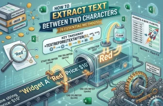featured image - how to extract text between two characters in excel