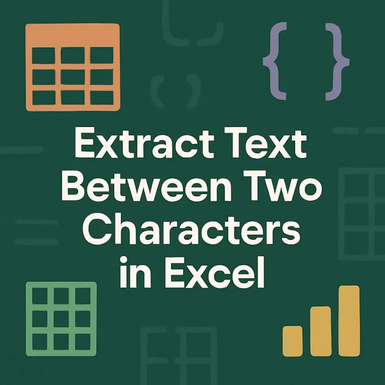 featured image - how to extract text between two characters in excel