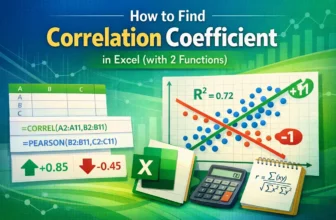 featured image - how to find correlation coefficient in excel