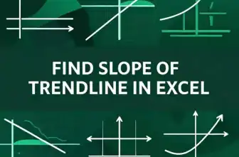 featured image - how to find slope of trendline in excel