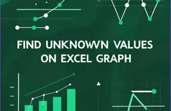 featured image - how to find unknown values on excel graph