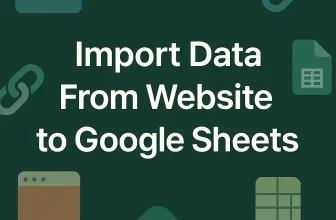 featured image - how to import data from website to google sheets