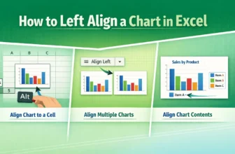 featured image - how to left align a chart in excel