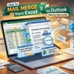 featured image - how to mail merge from excel to outlook