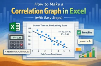 featured image - how to make a correlation graph in excel
