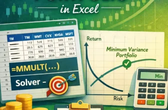 featured image - how to make a minimum variance portfolio in excel