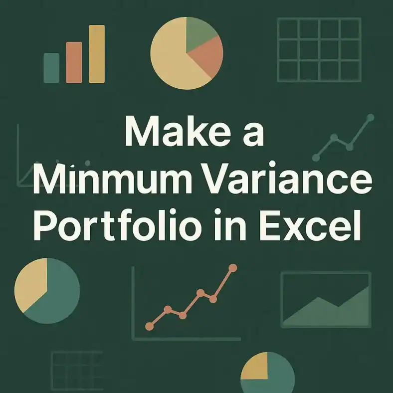 featured image - how to make a minimum variance portfolio in excel