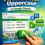 featured image - how to make first letter uppercase in google sheets