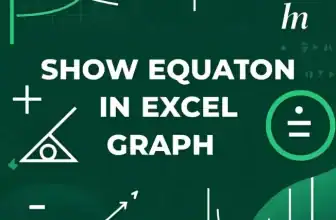 featured image - how to show equation in excel graph