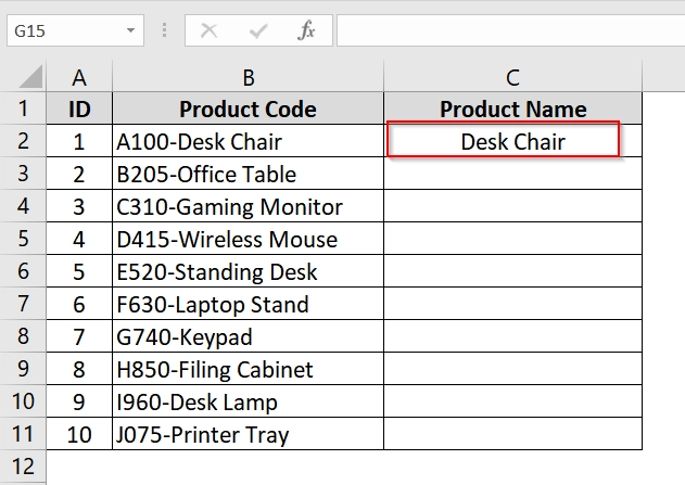 Using MID, FIND, and LEN Functions to Extract Text After Character