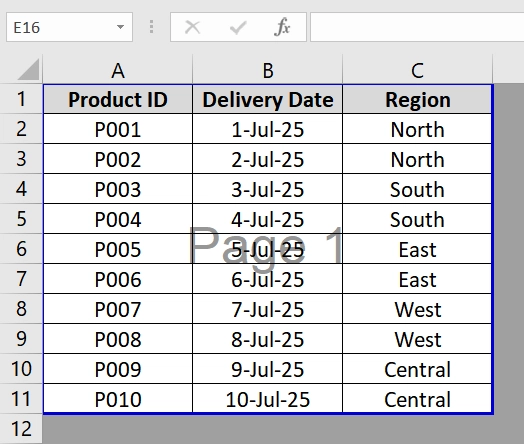 Applying Manual Insertion of Page Breaks (Repeatedly)