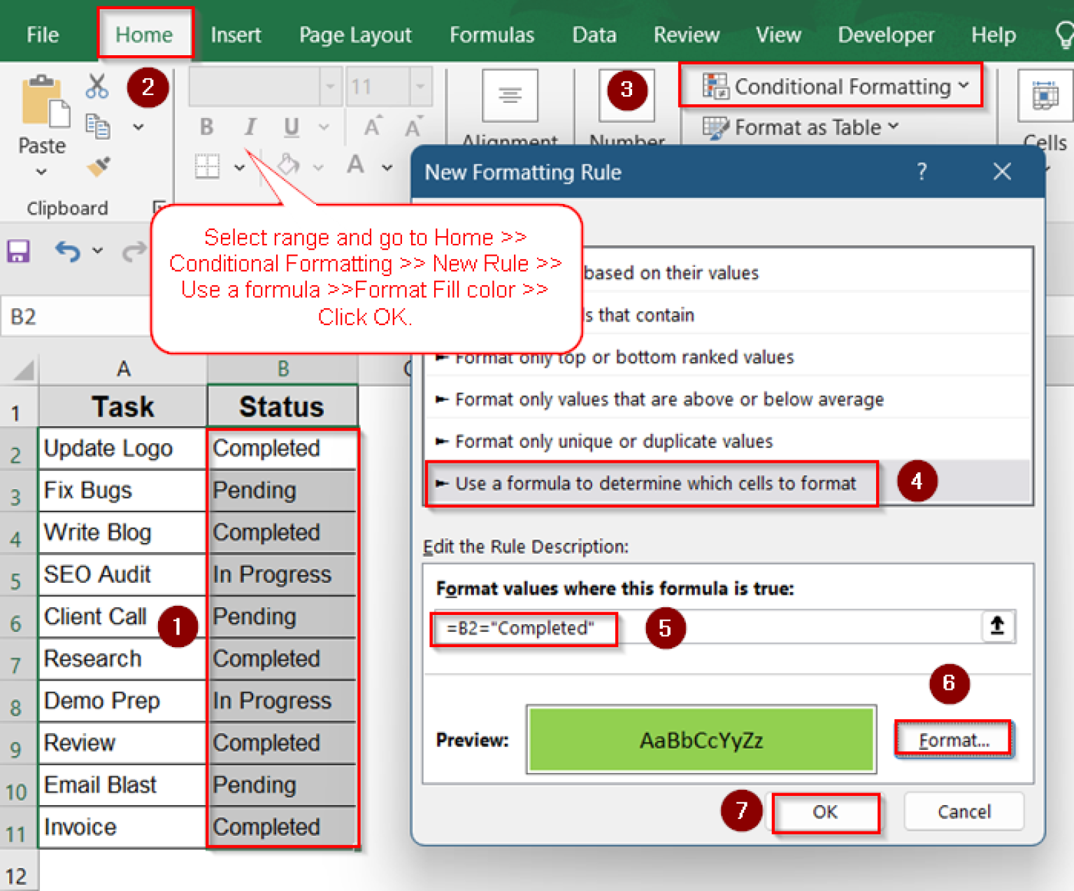 How to Highlight Cells in Excel Based on Text (5 Simple Tricks) - Excel ...