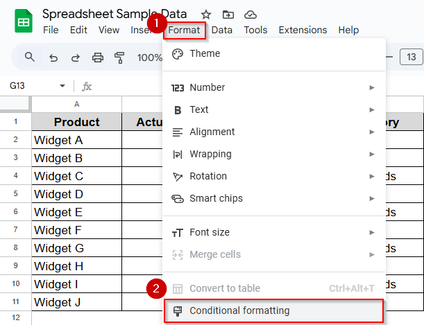 Extending Conditional Formatting to New Range