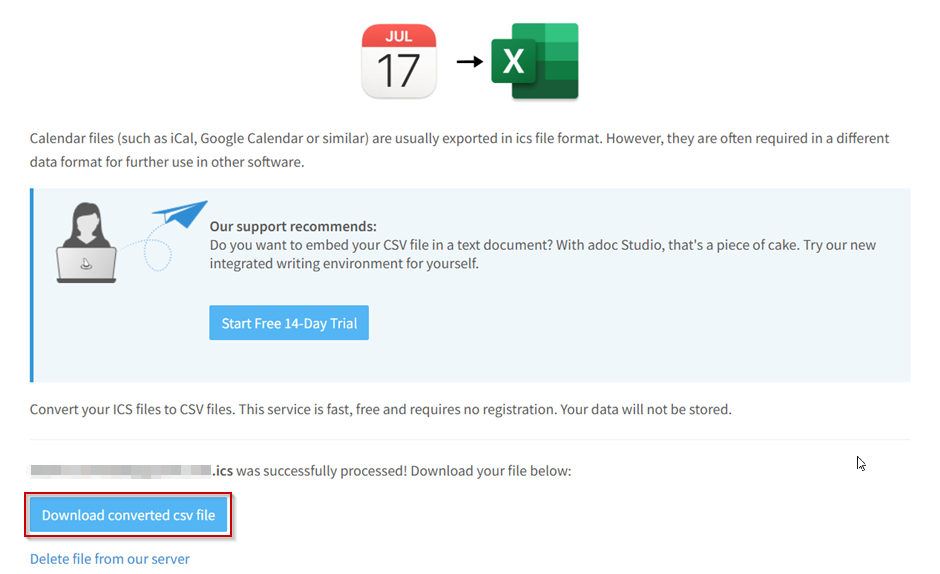 Export Events Using Google Takeout (Manual Method)