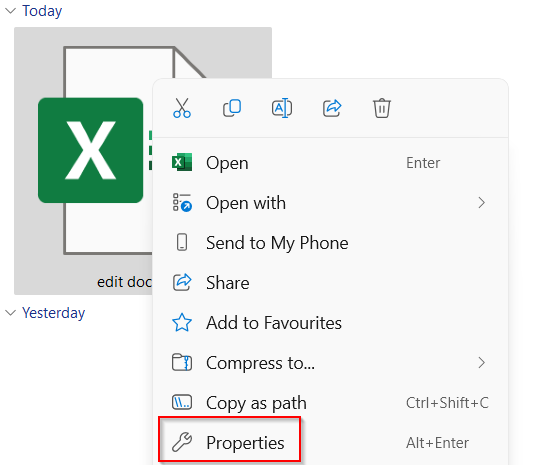 View and Edit Properties in File Explorer (Windows Only)