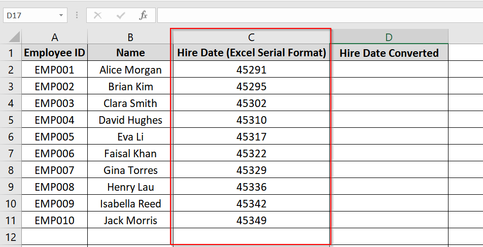 Implementing Custom Number Format to Display Date Value as YYYYMMDD