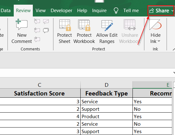 Enable Compare and Merge Workbooks (Legacy)