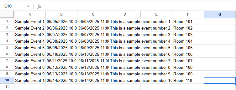 Export Events Using Google Takeout (Manual Method)