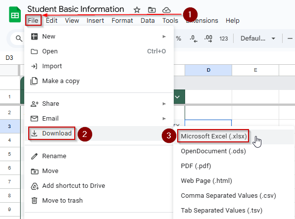 Printing Labels by Exporting from Google Sheets to Microsoft Word